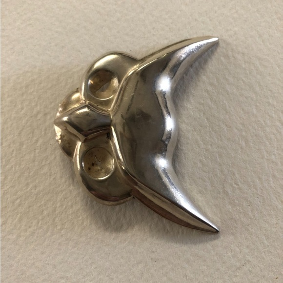 Silver Owl Brooch - Picture 3 of 5
